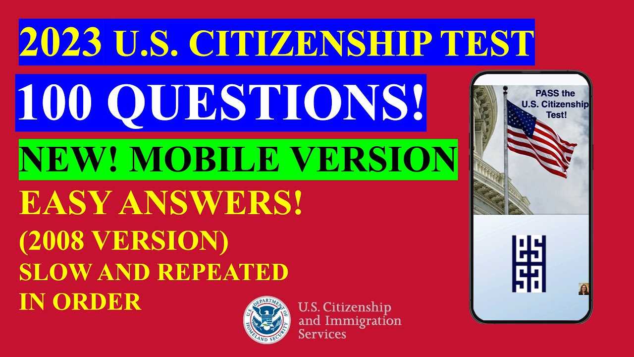 100 civics questions and answers with mp3 english version