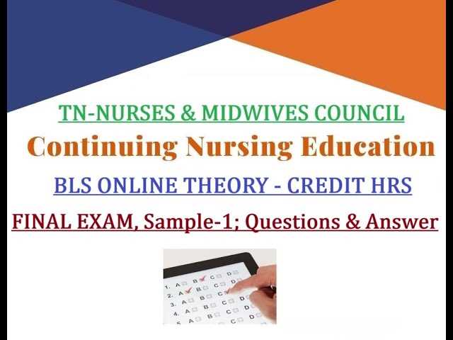 bls final exam answers