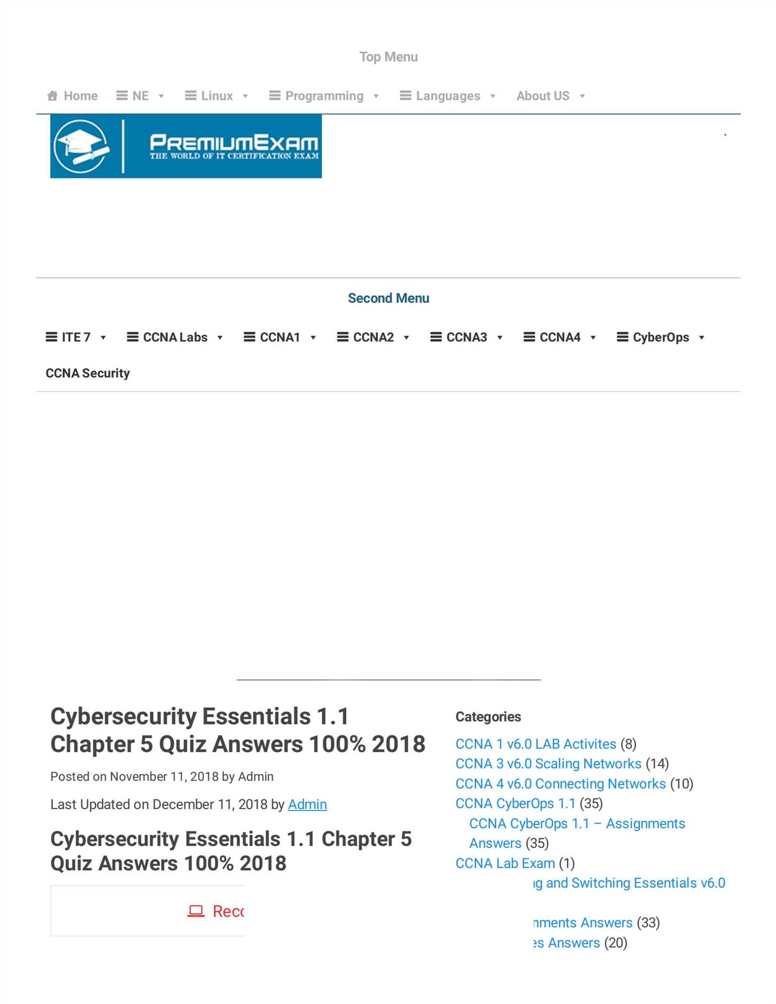 routing and switching essentials version 5.0 rse chapter 2 exam