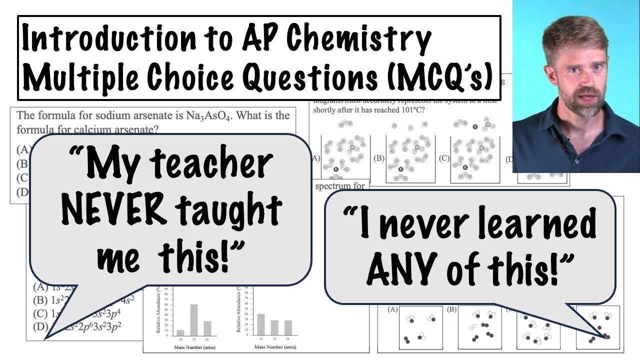 ap chemistry practice exam 1 multiple choice answers