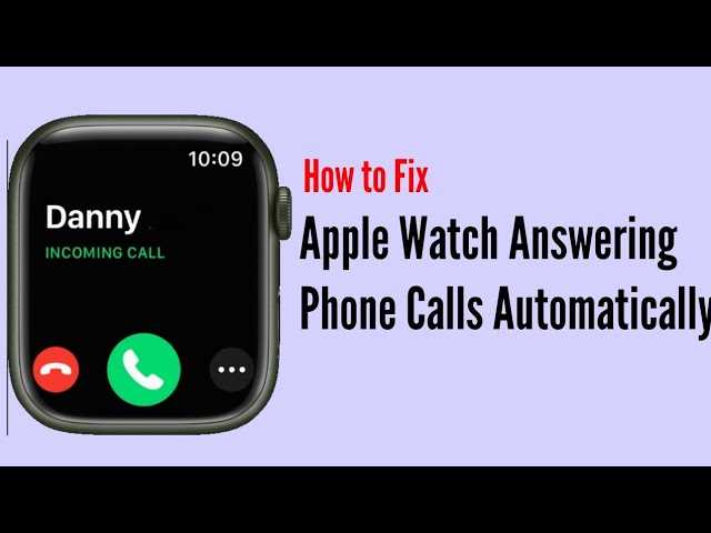 apple watch answer calls