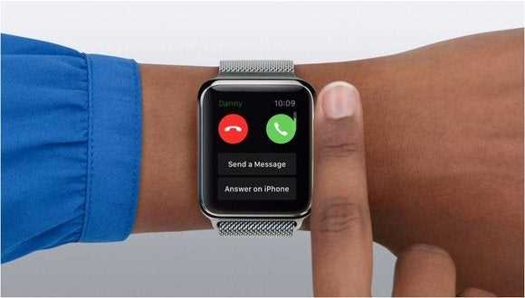 apple watch answer calls