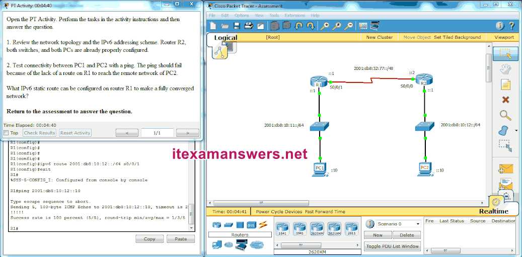 ccna 2 chapter 6 exam