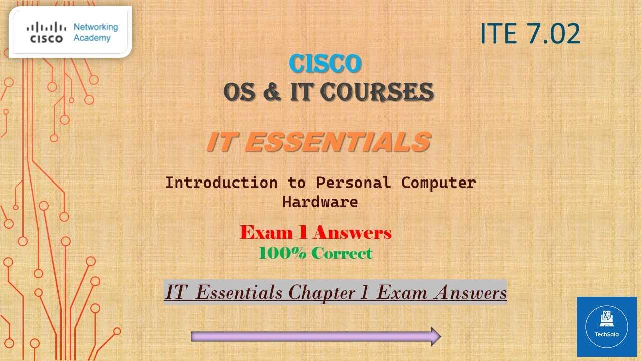 ccna chapter 1 exam answers
