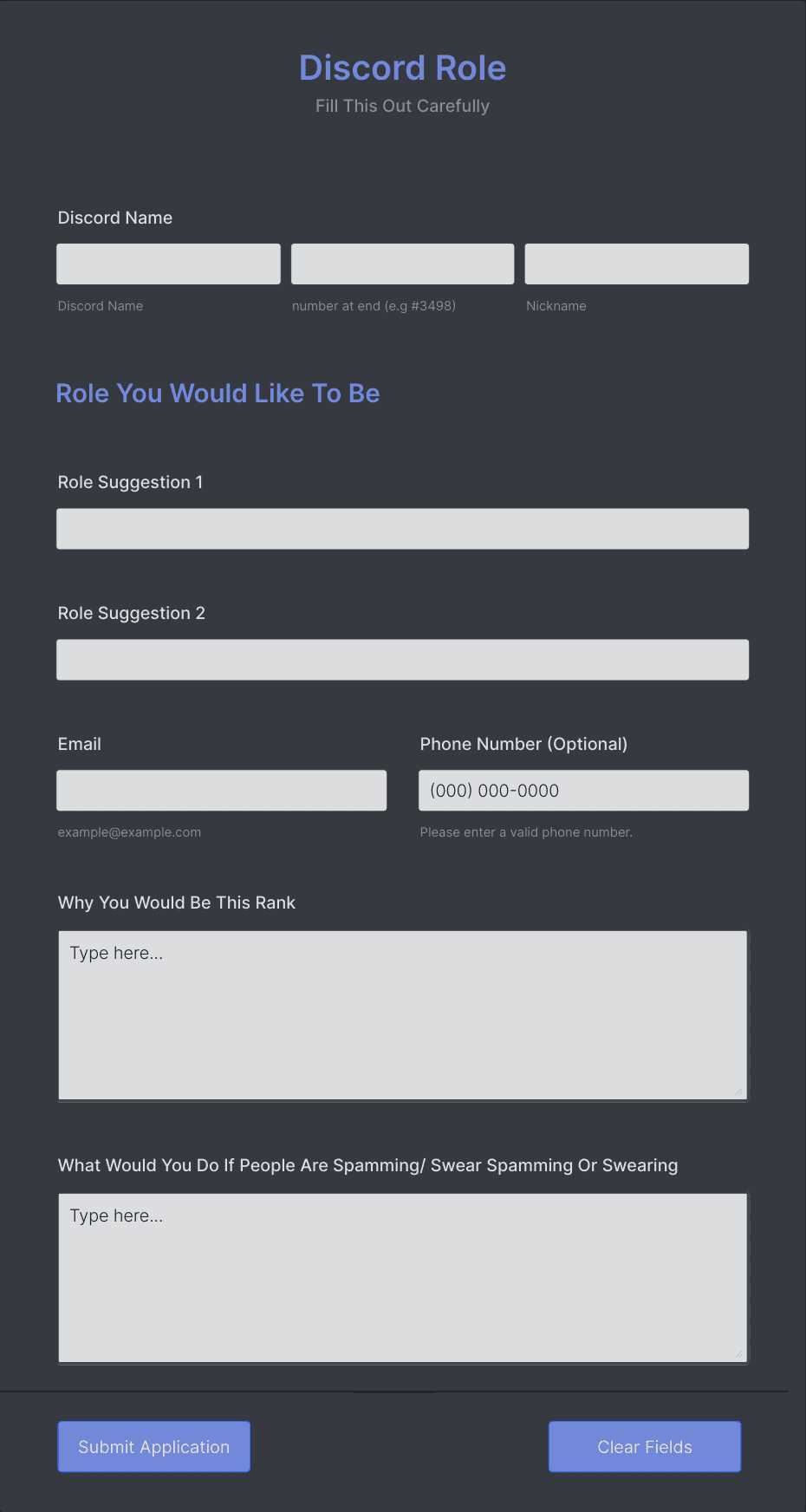 discord moderation exam answers