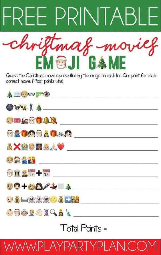 guess the christmas carol answer key