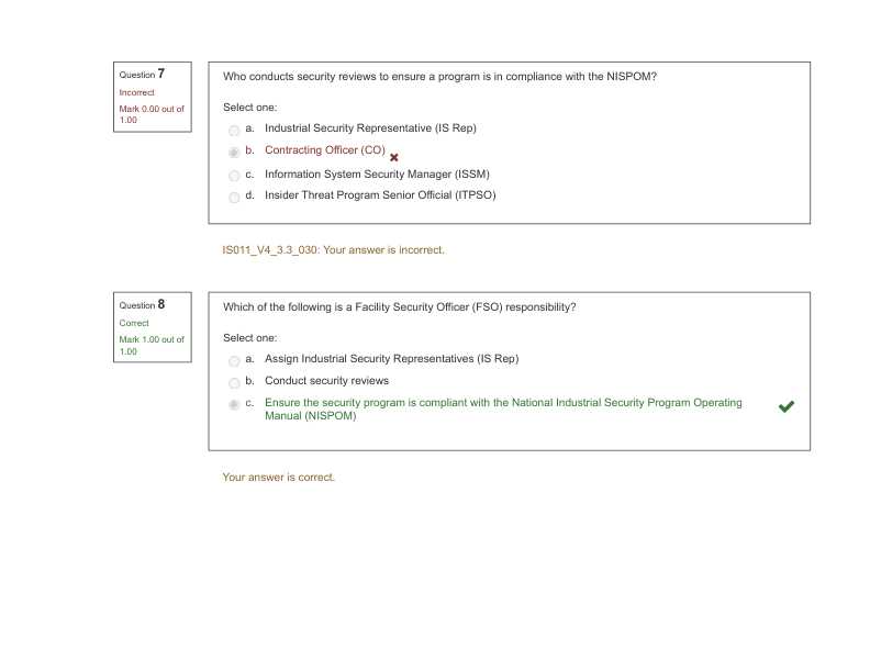 insider threat exam answers