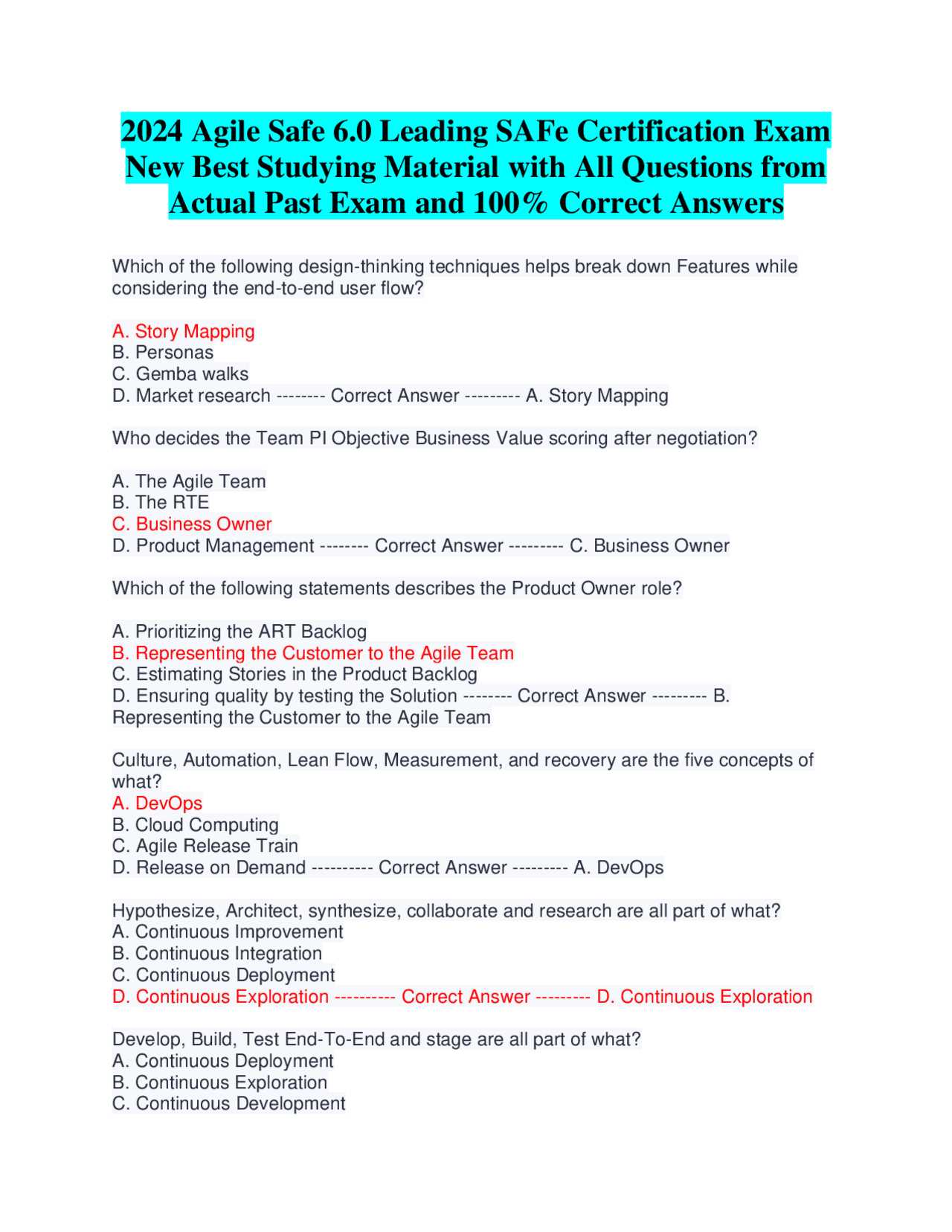 leading safe 4.6 exam questions and answers