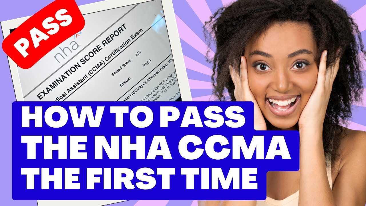 nha ccma exam passing score 2025