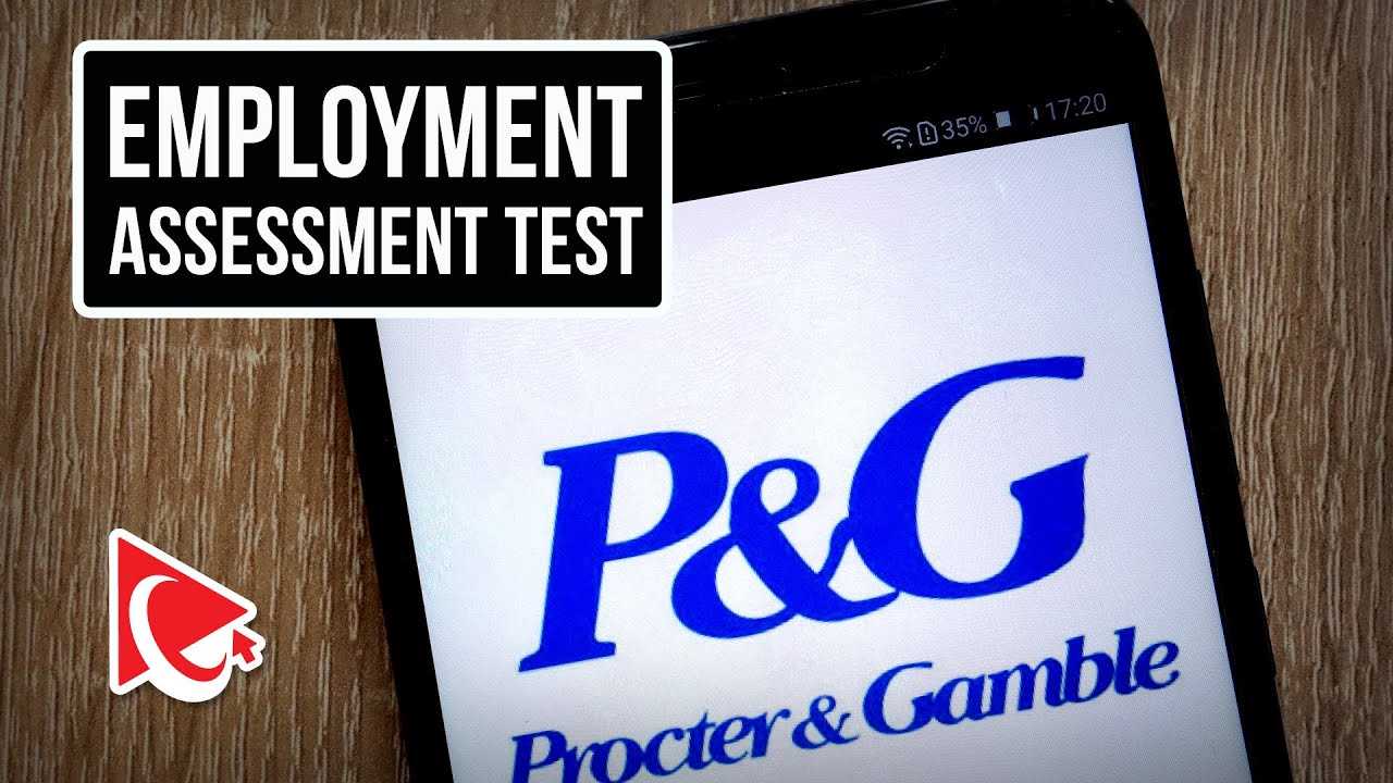 proctor and gamble assessment test answers