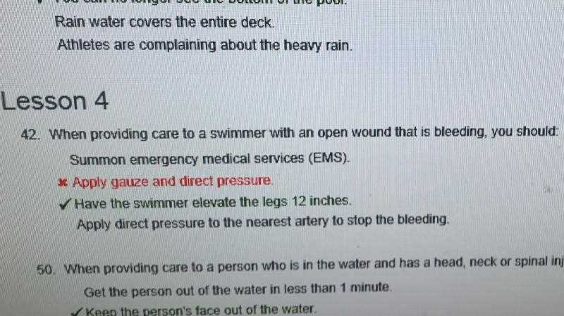 red cross online exam answers