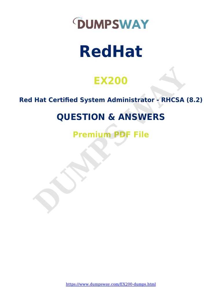 rhcsa exam 200 questions and answers