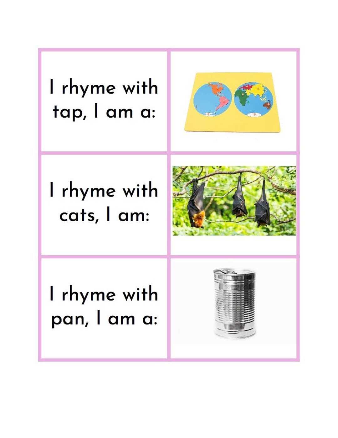 rhyming riddles and answers