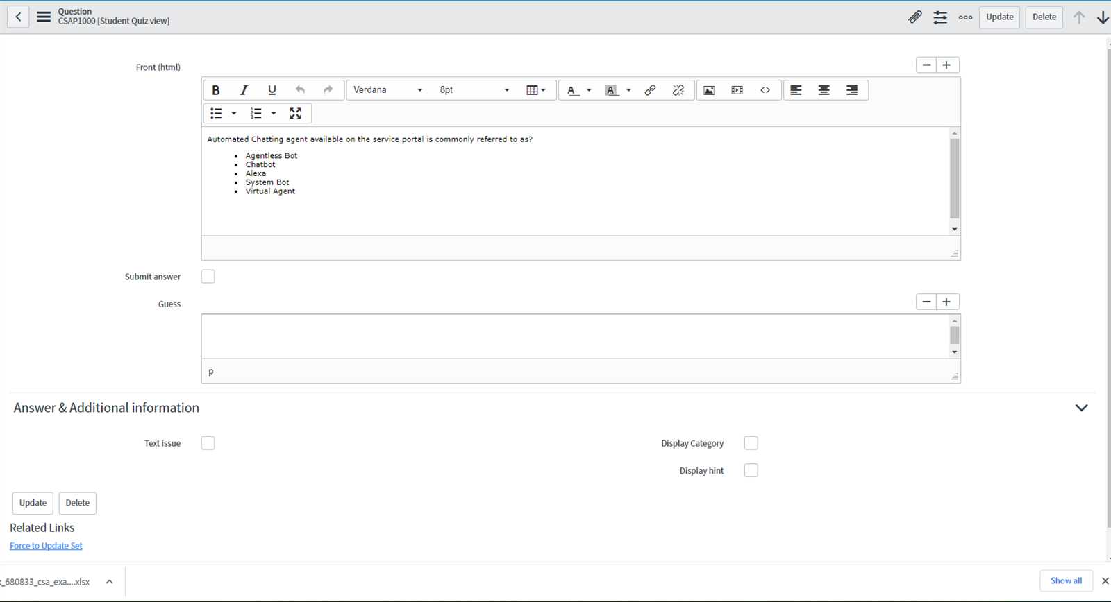 servicenow tokyo delta exam questions and answers