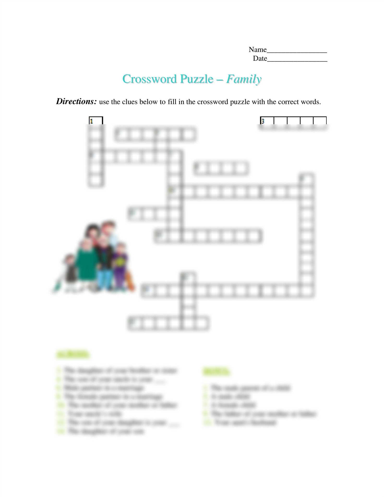some geometry exam answers crossword