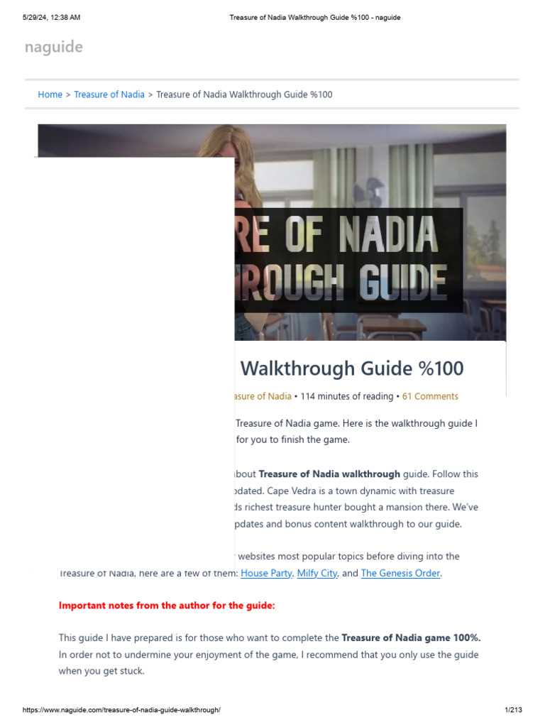 treasure of nadia license exam answers