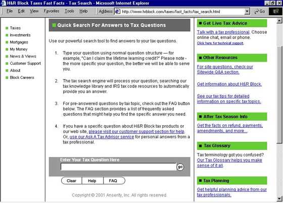 answers to h&r block final exam