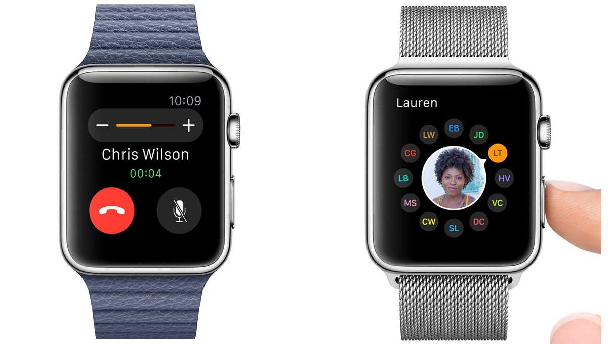 apple watch answer calls