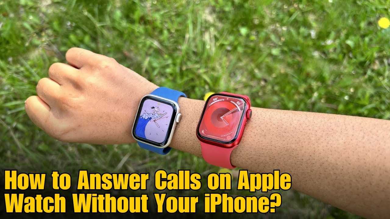 apple watch answer calls