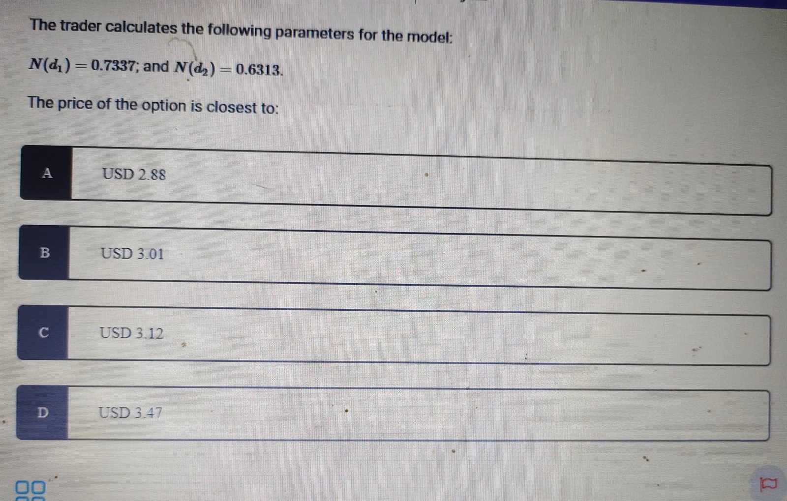 frm exam questions and answers