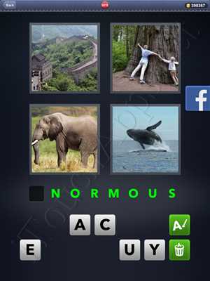 4 pics 1 word 8 letters answers list