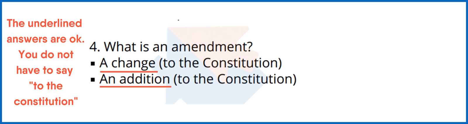 citizen exam questions and answers