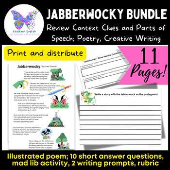 creative writing exam with answer key