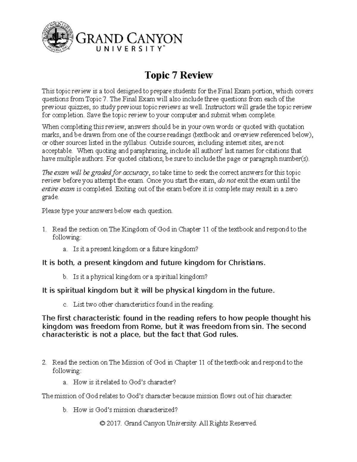 cwv 101 final exam answers