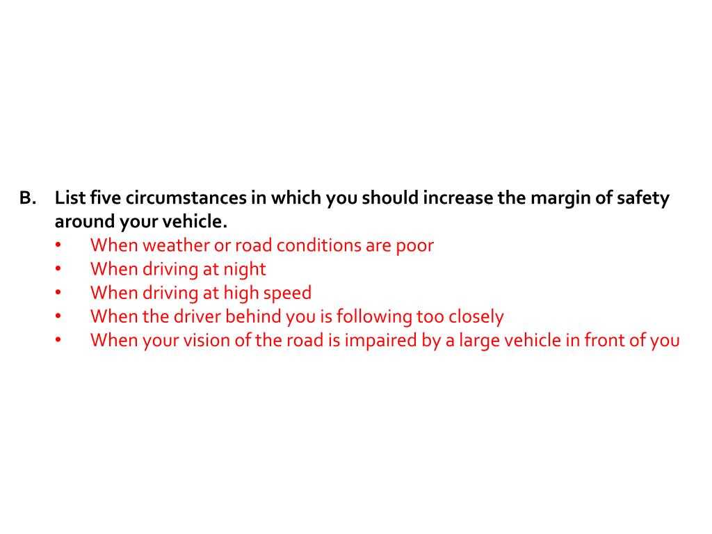 drivers ed chapter 10 answers
