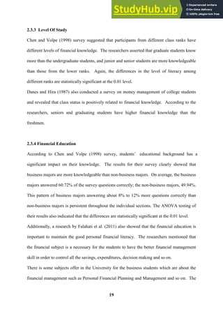 everfi financial literacy final exam answers