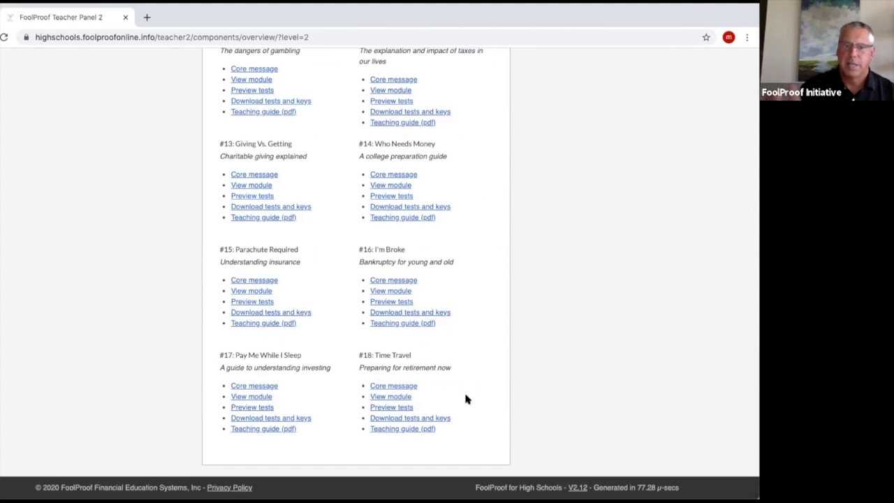 foolproof module 9 test answers
