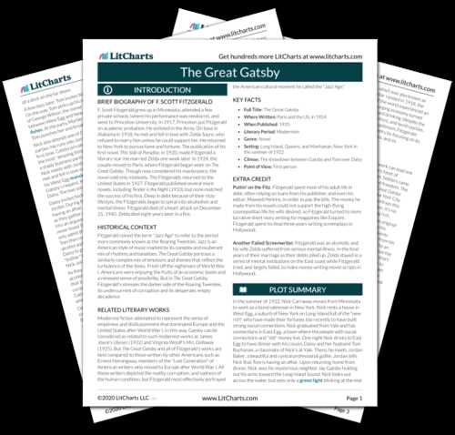 the great gatsby chapter 7 study guide answers