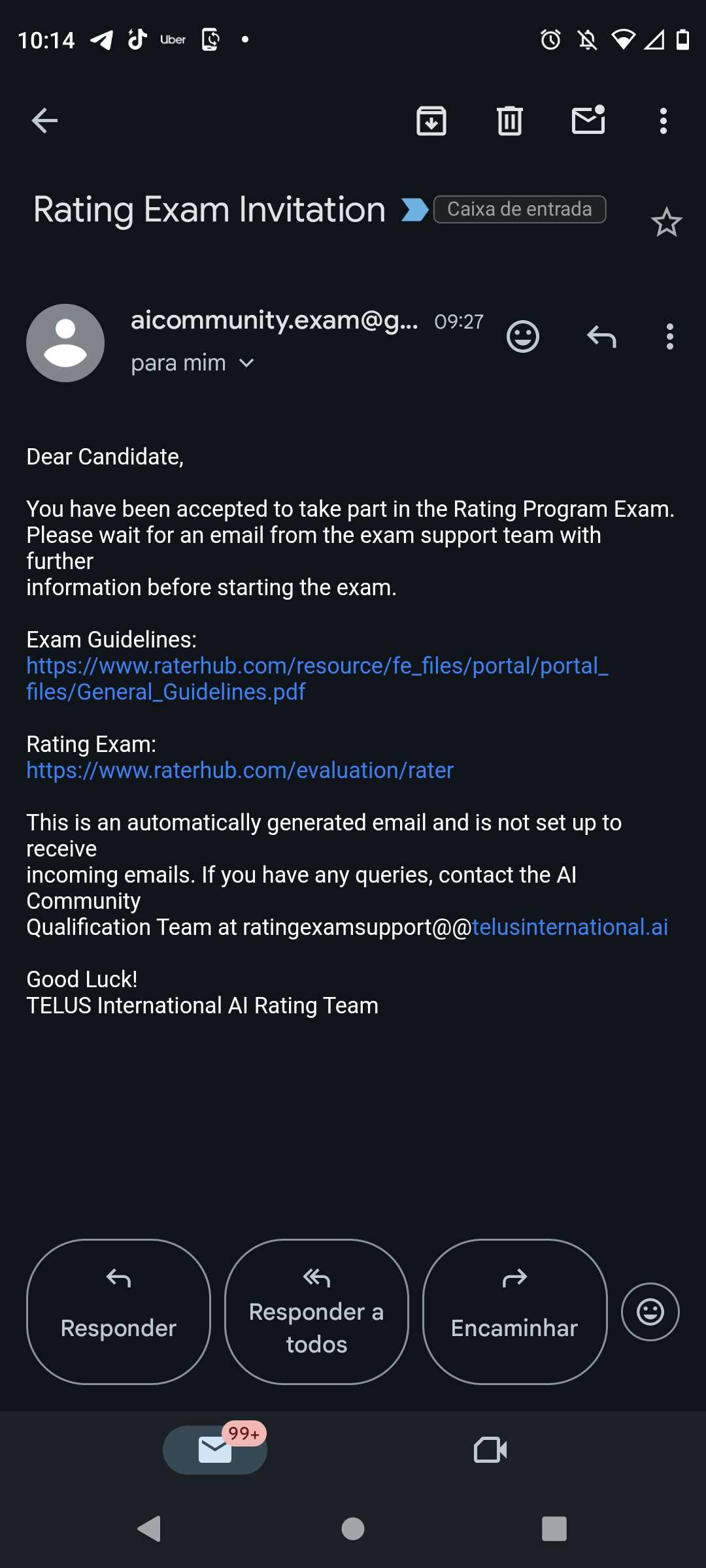 telus exam part 1 answers