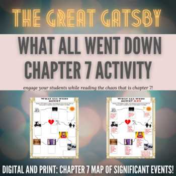 the great gatsby chapter 7 study guide answers