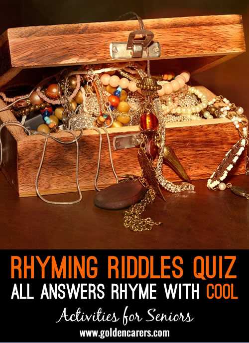 rhyming riddles and answers