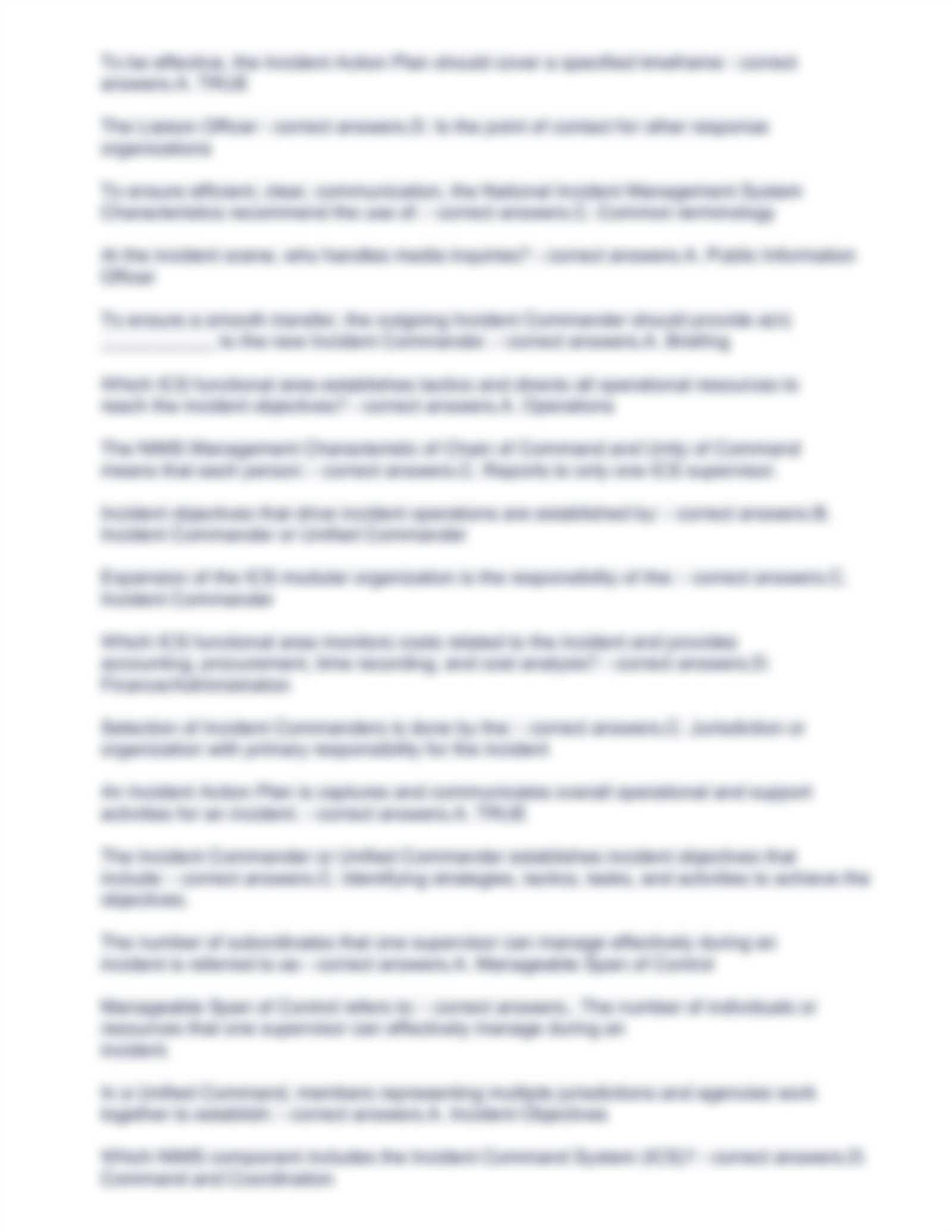 ics 100 c final exam answers
