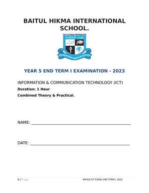 hikma exam questions and answers