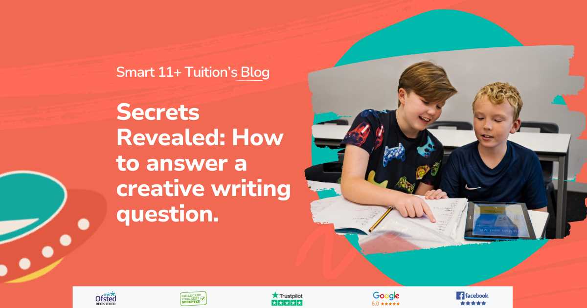 creative writing exam with answer key