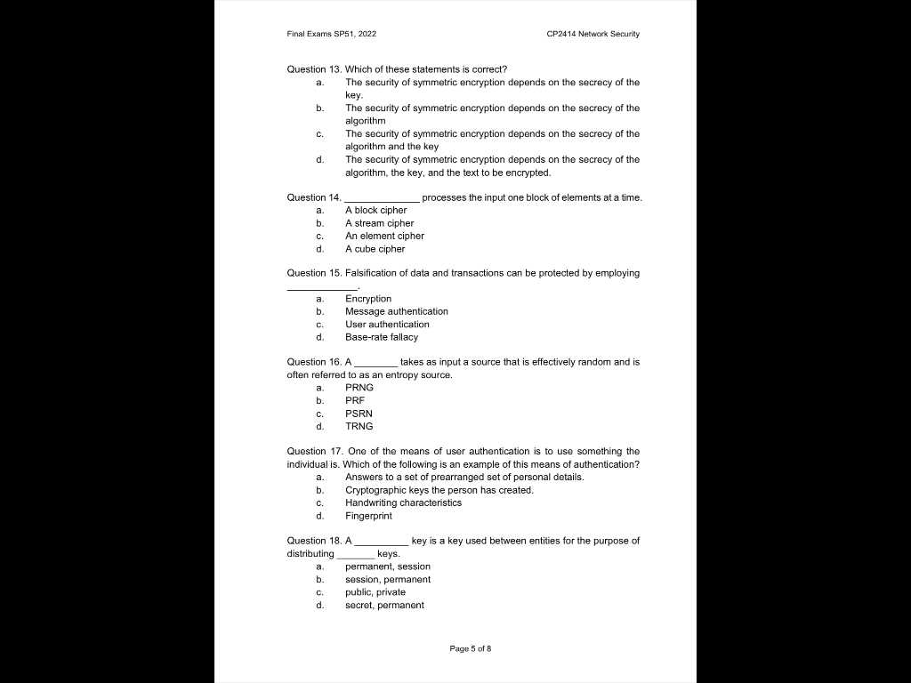 network plus exam answers
