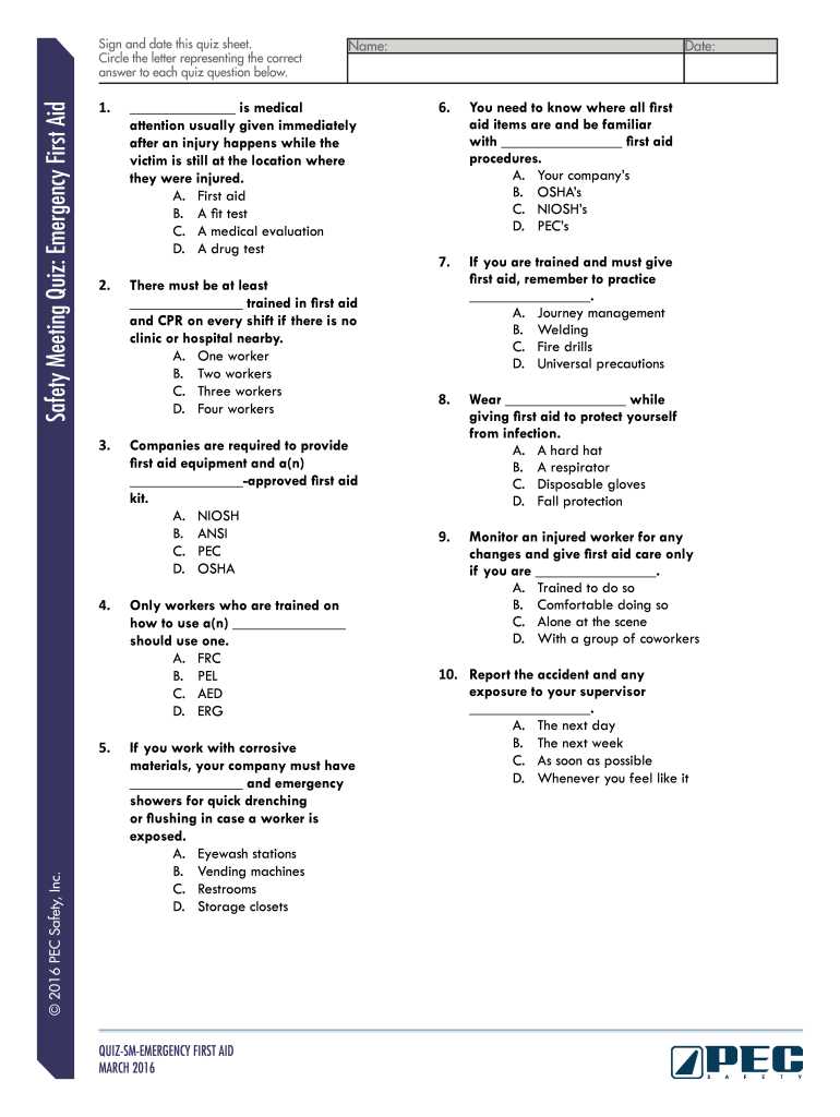 osha 30 final exam answer key