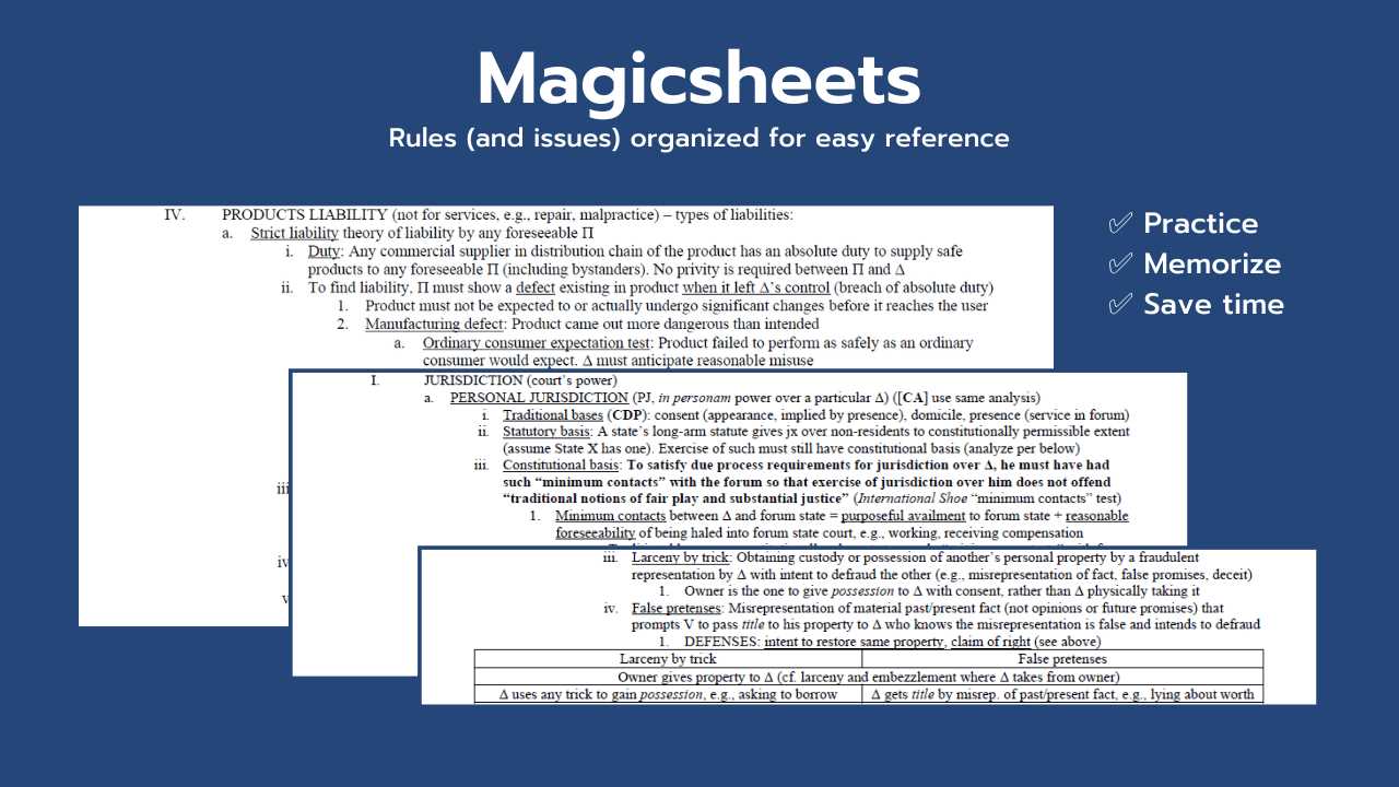 torts exam attack outline