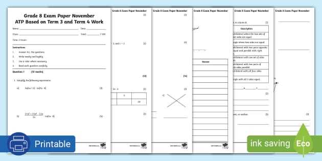 year 8 entrance exam papers with answers