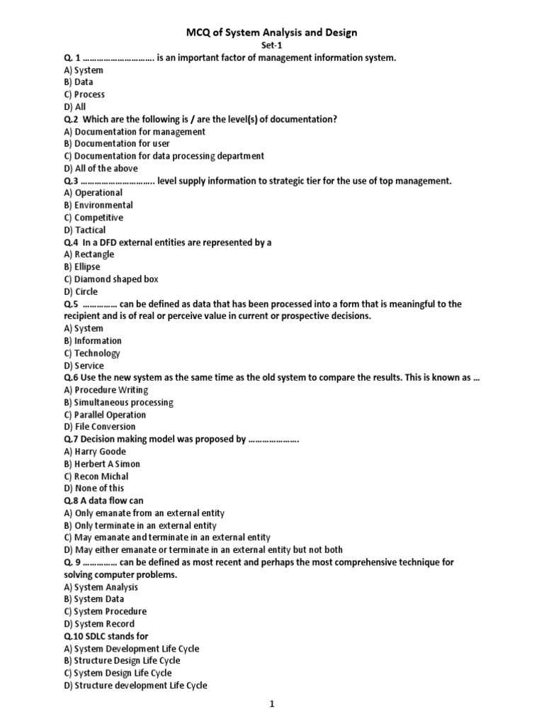 sad exam questions and answers