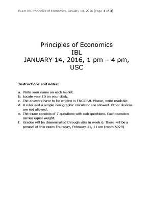 principles of economics exam questions and answers