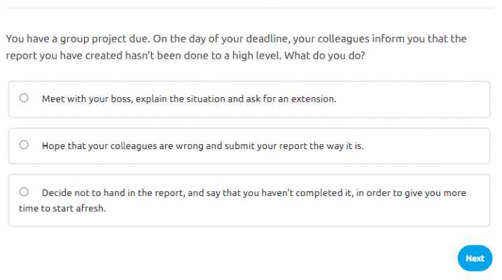 proctor and gamble assessment test answers