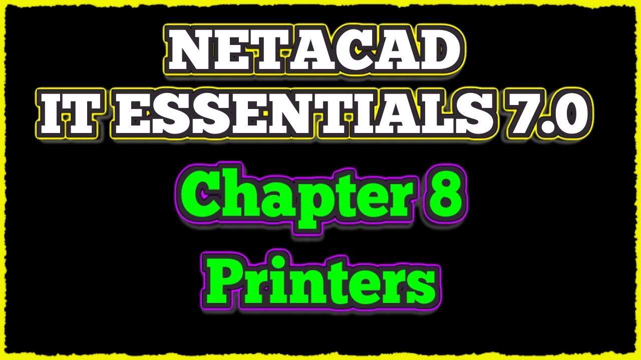 it essentials chapter 6 exam answers