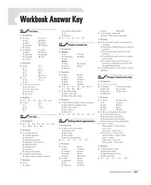 realidades 2 capitulo 2a worksheet answers