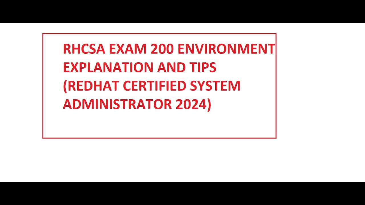 rhcsa exam 200 questions and answers