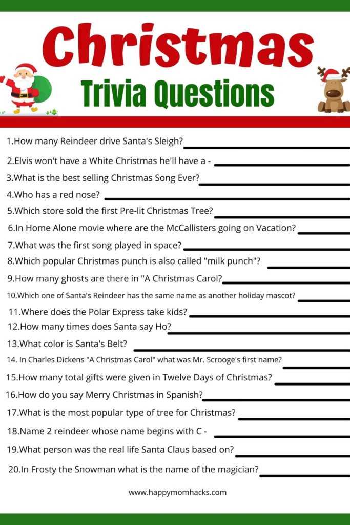 hard christmas trivia questions and answers
