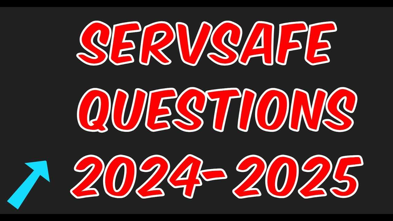 servsafe answer sheet 2025